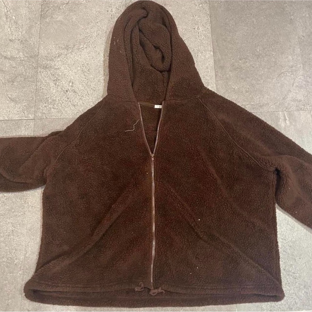 Rebellious One Chocolate Fleece Hoodie